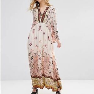 NWT Free People If You Only Knew Maxi Dress | L